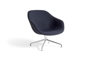 HAY fotel ABOUT A LOUNGE - AAL81 polerowane aluminium / wybrana tapicerka