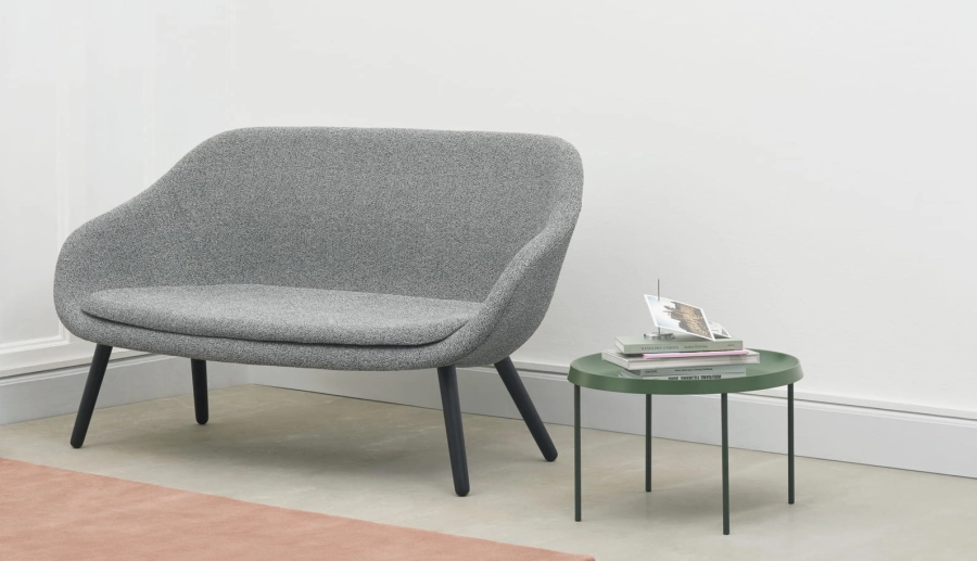 AAL Sofa Olavi by HAY 03 wb lacquer oak base_Tulou Coffee Table green.jpg