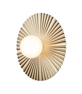 NUURA kinkiet MUUSE MEDIUM IP44 nordic gold | opal 