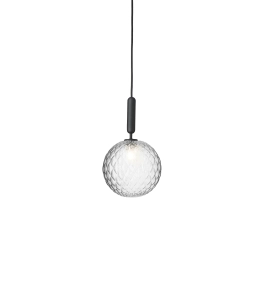 NUURA lampa wisząca MIIRA 1 LARGE rock grey | optic clear 