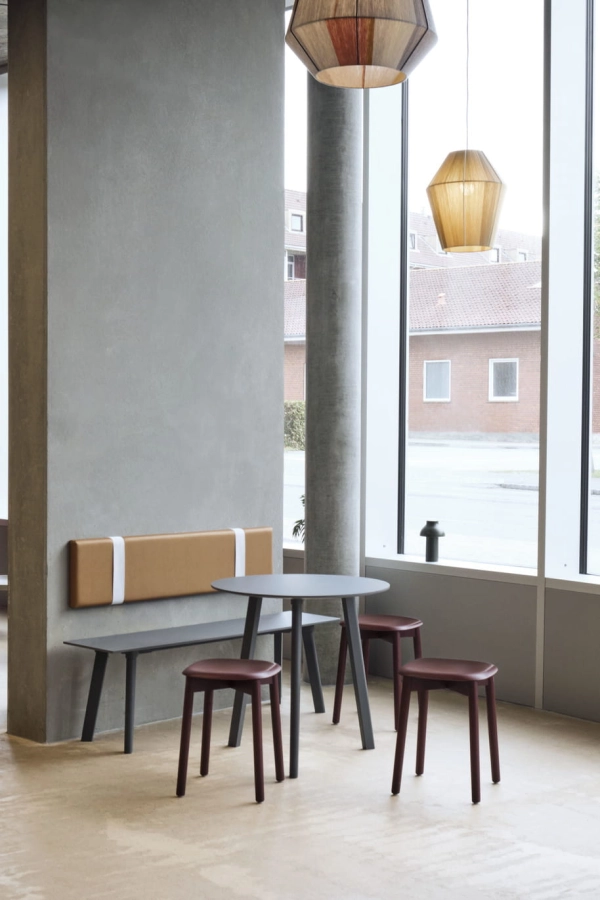A Place To_Soft Edge 72 Stool fall red wb lacquer oak_CPH Deux 215 stone grey laminate stone grey base_CPH Deux 220 stone grey laminate stone grey base.jpg