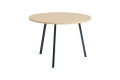 AE018-A339-AO35_Loop Stand Round Table Ø105xH74_wb lacquered oak tabletop_deep blue powder coated steel.jpg
