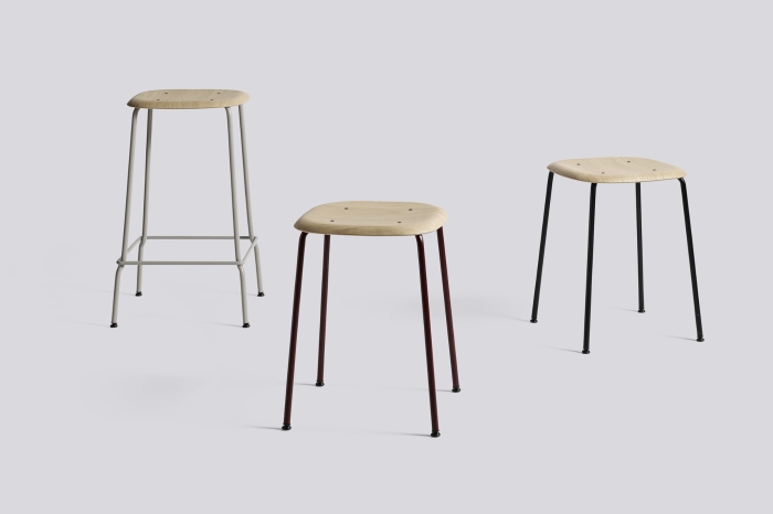 HAY stołek SOFT EDGE 70
