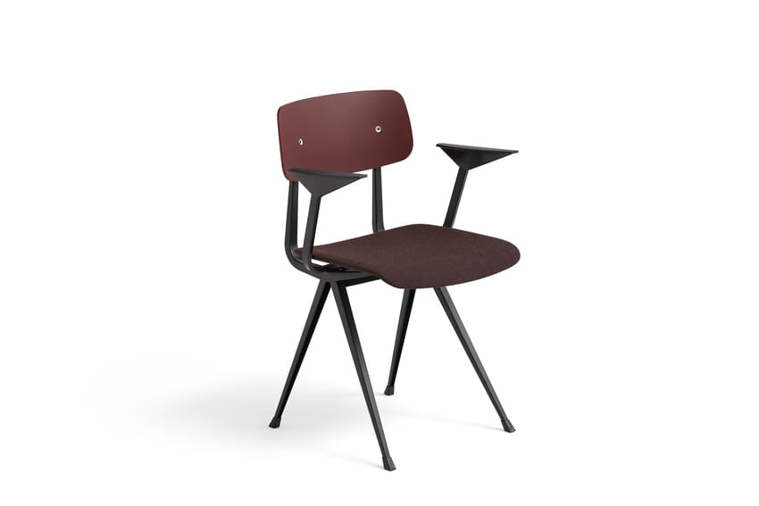 AB807-A205-AA01-01HF_Result Armchair dark brick wb lacquered oak back w seat uph Remix 373 black base.jpg
