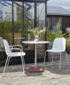 13Eighty soft blue shell pure grey base_13Eighty Armchair chalk white shell grey white base_Terrazzo Table sky grey red base.jpg