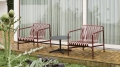 Palissade Lounge Chair Low iron red_Neu Low Round Table dia60xH40 anthracite powder coated steel.jpg