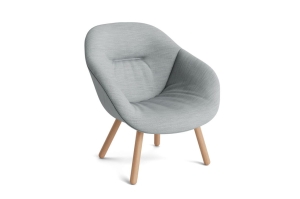 HAY fotel ABOUT A LOUNGE AAL82 SOFT dąb naturalny różne obicia