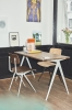 Pyramid Table 01 matt lacquered oak beige frame_Result Chair wb lacquer oak seat_black base_Result Chair smoked wb lacquer oak seat_beige base.jpg