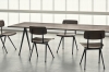 Pyramid Table 02 L250xW85xH74 Top smoked oak Frame black_Result Chair Seat smoked oak Frame black.jpg