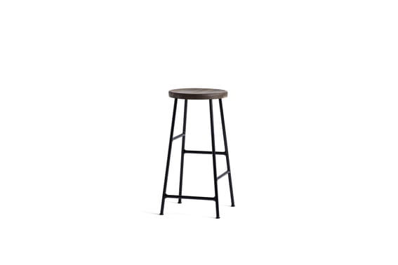 AA583-A218_Cornet Bar Stool H65 solid smoked oak seat_black steel base.jpg
