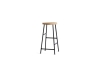 AA583-A217_Cornet Bar Stool H65 solid oiled oak seat_black steel base.jpg