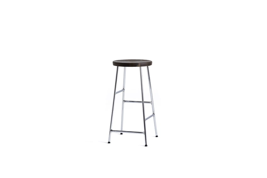AA587-A218_Cornet Bar Stool H65 solid smoked oak seat_chromed steel base.jpg