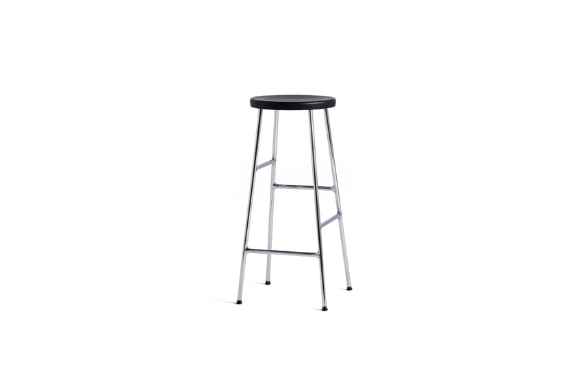AA588-A216_Cornet Bar Stool H75 solid black oak seat_chromed steel base.jpg