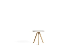HAY stolik kawowy CPH20 Ø50 dąb naturalny / off-white linoleum