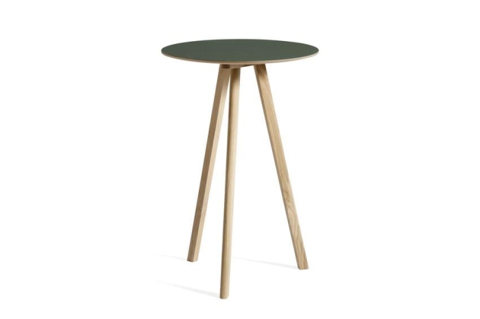 AE864-A531-AR09_CPH20 2.0 High Table dia70xH105 green linoleum tabletop_wb lacquered oak base.jpg