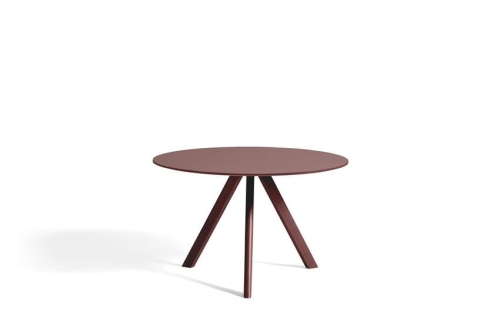 AE817-A530-AR13_CPH 20 2.0 Table dia120xH74 burgundy linoleum_bordeaux wb lacquer oak base.jpg