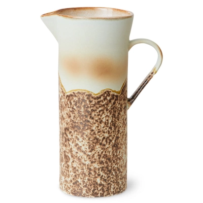 HK LIVING dzbanek ceramiczny 70's SHELL |  1200 ml
