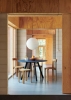 CPH 25 2.0 Table dia120xH74 smokey blue lino top deep blue wb lacquer oak_Rey Chair golden wb lacquer beech.jpg