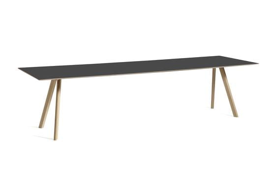 AE827-A539-AR06_CPH30 2.0 Table L300xW90xH74 black linoleum tabletop_wb lacquered oak base.jpg