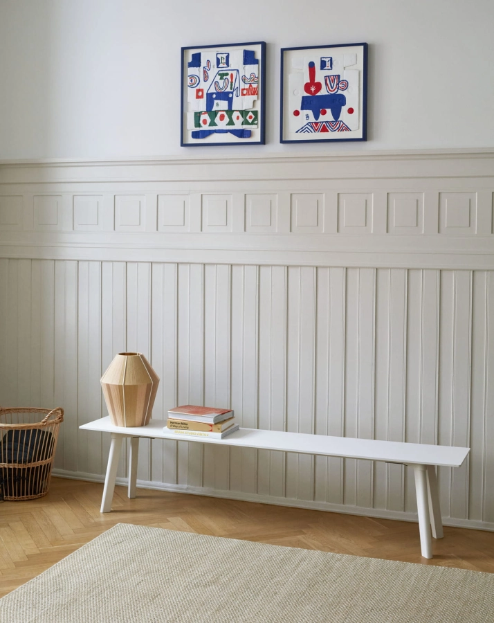 Bonbon Shade 320 yellow melange_CPH Deux 215 Bench pearl white 01.jpg