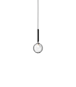 NUURA lampa wisząca MIIRA 1 rock grey | optic clear 