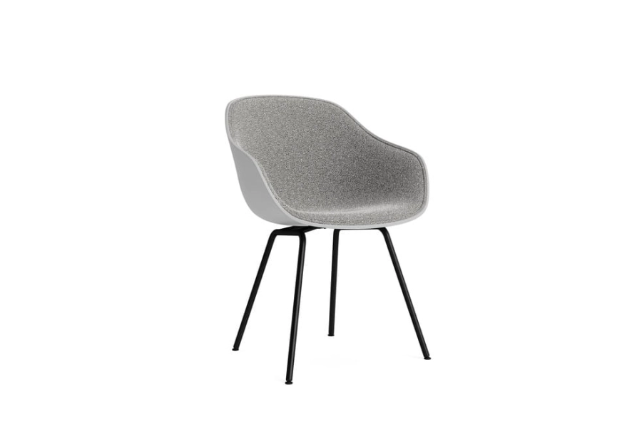 AC122-D166-AA11-01BC_AAC 226 front uph Olavi by HAY 02_concrete grey 2.0 shell_black powder coated steel base.jpg