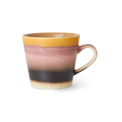 HK LIVING kubek do cappuccino 70's  SUNSET 340 ml