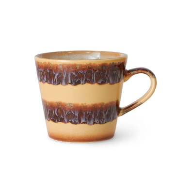 HK LIVING kubek do cappuccino 70's CLIFFS 340 ml