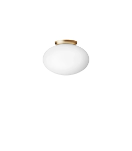 NUURA lampa sufitowa RIZZATTO 301 satin brass | opal 