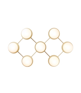 NUURA kinkiet LIILA 7 nordic gold | opal