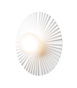 NUURA kinkiet MUUSE MEDIUM IP44 white | opal 