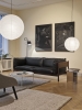 Arbour 3 seater Nevada NV 0500S oiled waxed walnut_Paper Shade classic white_Peas soft grey_Peas medium grey.jpg