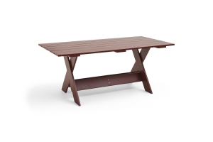 HAY stół CRATE DINING 180 bordowy