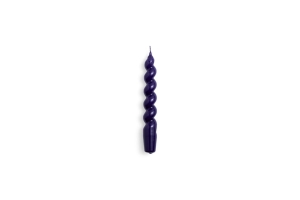 HAY świeca SPIRAL fiolet