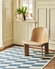 Shift Kelim Rug 140x200 blue_Arcs Vase mirror_Chisel Lounge chair wb lacquered oak.jpg