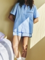 Outline Pyjama SS Shirt S-M soft blue_Outline Pyjama Shorts S-M soft blue 03.jpg