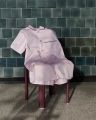 Outline Pyjama SS Shirt SM soft pink_Outline Pyjama Shorts SM soft pink_Rey Chair grape red wb lacquered beech.jpg