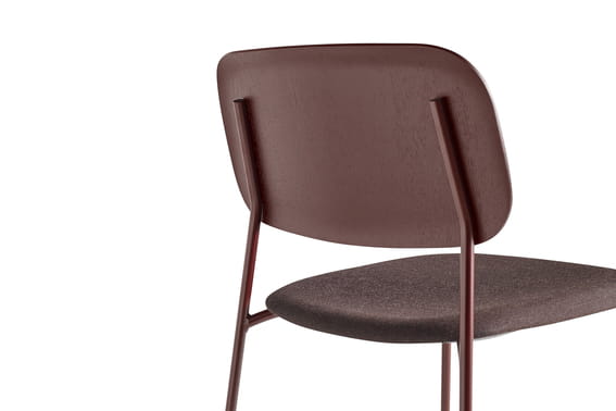 Soft Edge 40 Seat Upholstery Fall red wb lacquer oak back_seat uph Remix 373_Fall red powder coated steel base_detail 04.jpg
