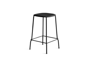 HAY stołek SOFT EDGE 80 LOW czarny / czarny