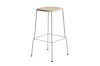 AA465-A406-AA51-01UF_Soft Edge 80 Bar Stool High H75_wb lacquer oak seat_soft grey powder coated steel base.jpg