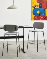 Soft Edge 91 Bar Stool H75 uph Steelcut Trio 133_black powder coated base_Passerelle High Table_Pao Steel Pendant cool grey.jpg