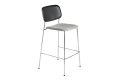 AB058-A178-AA25-01DP_Soft Edge 95 Bar Stool High uph Hallingdal 116_black_chromed base.jpg