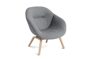 HAY fotel ABOUT A CHAIR - AAL83 SOFT dąb lakierowany / wybrana tapicerka