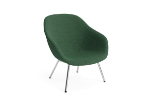 HAY fotel ABOUT A CHAIR - AAL87 stal chromowana / wybrana tapicerka