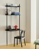 Pier System 11 PS black powder coated steel black anodised profiles_Pastis Armchair navy_Pao Portable red.jpg