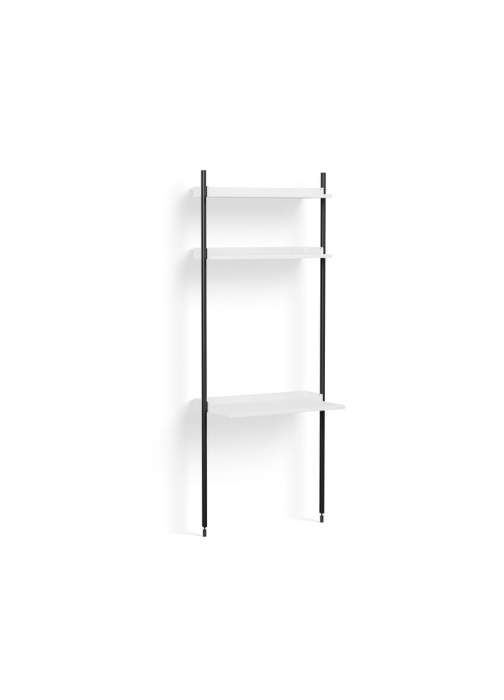 AB849-B665-AI80_Pier System 11 PS white powder coated steel black anodised profiles.jpg
