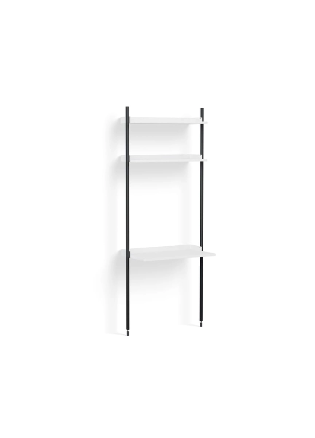 AB849-B665-AI80_Pier System 11 PS white powder coated steel black anodised profiles.jpg