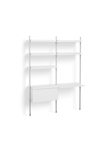 AB850-B665-AI79_Pier System 12 PS white powder coated steel clear anodised alu profiles.jpg