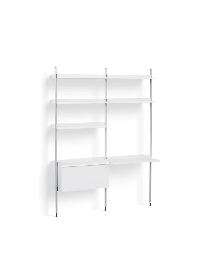 AB850-B665-AI79_Pier System 12 PS white powder coated steel clear anodised alu profiles.jpg