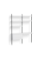 AB850-B665-AI80_Pier System 12 PS white powder coated steel black anodised profiles.jpg